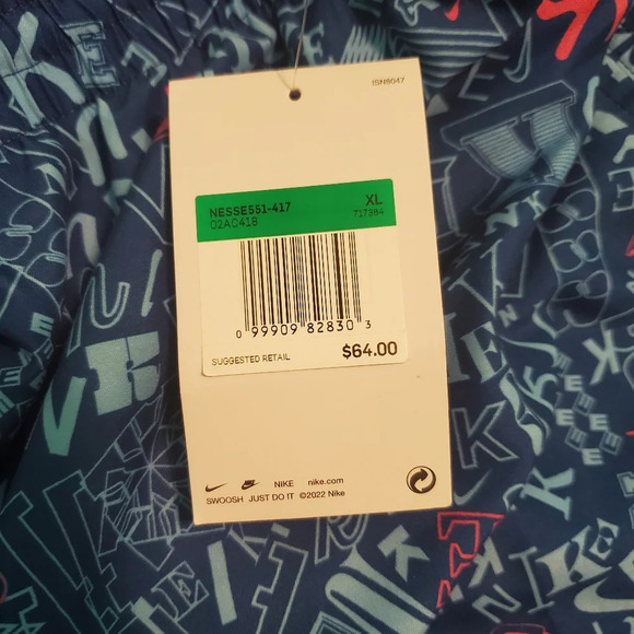 NWT Nike Men's Swim Bender 7" Volley Board Shorts XL - Picture 9 of 10